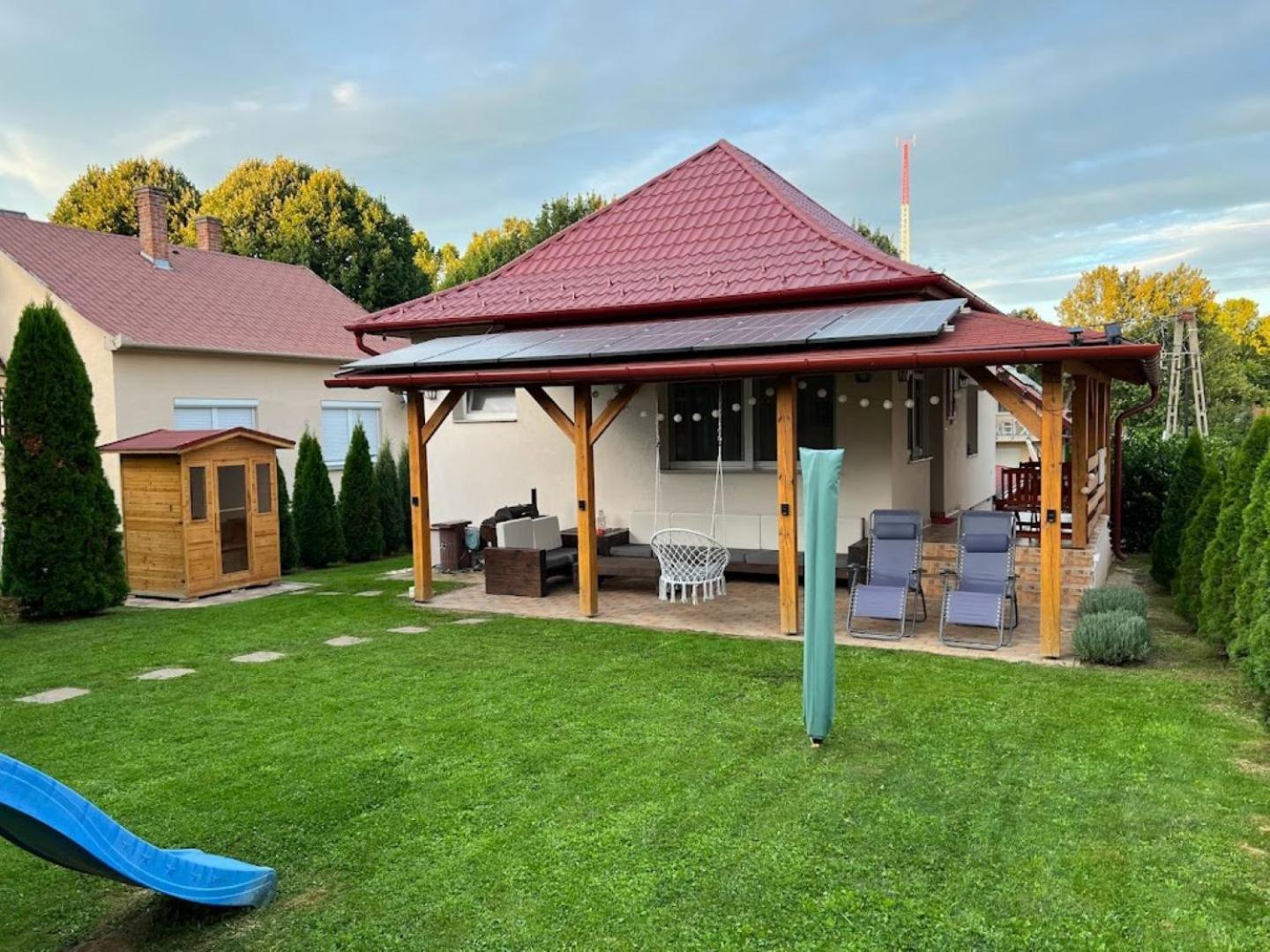 Kéknefelejcs Vendégház Zalakaros Exterior foto